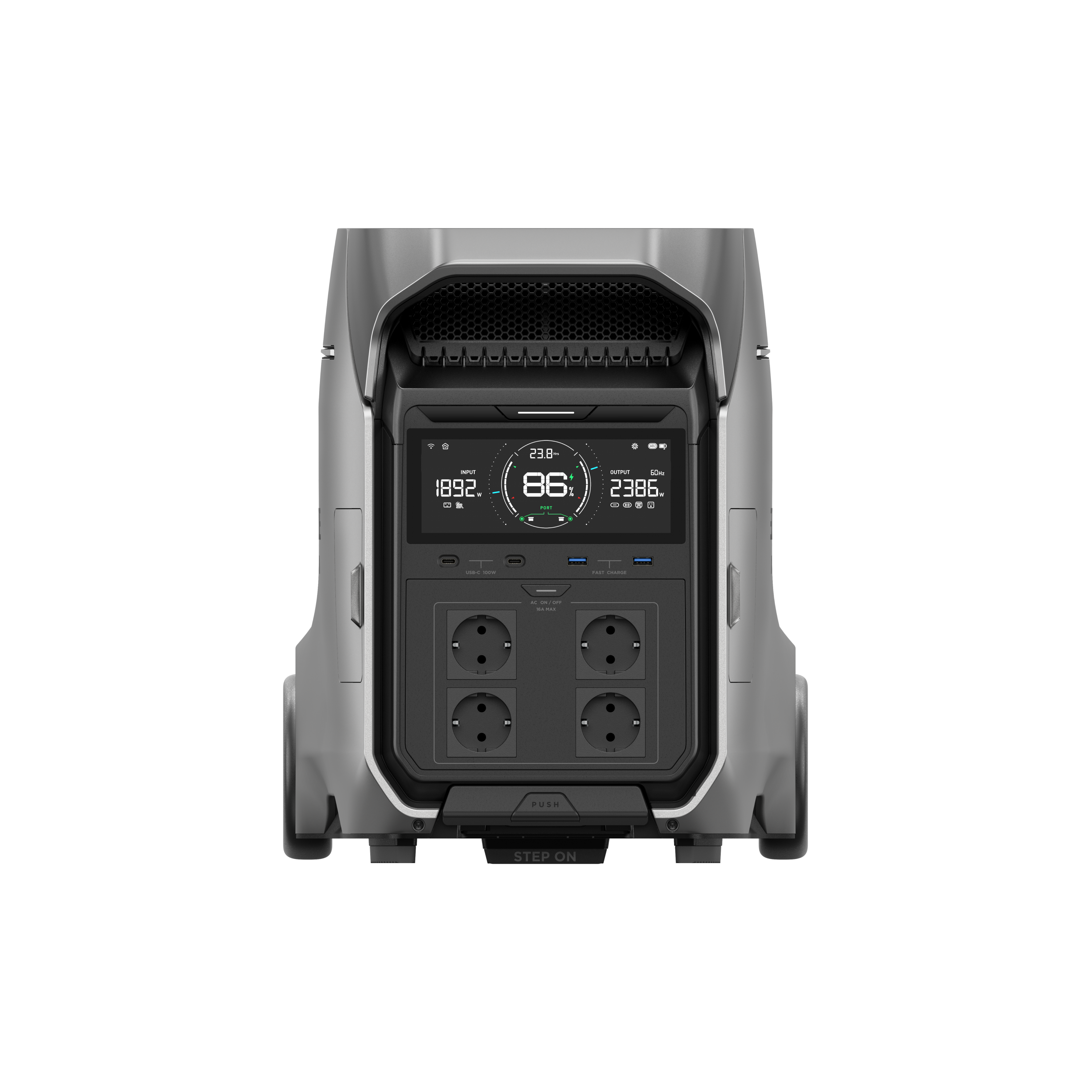 EcoFlow DELTA PRO 3 - Frontansicht