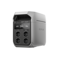 EcoFlow DELTA 3 Plus Powerstation - Frontansicht mit EU-Steckdosen