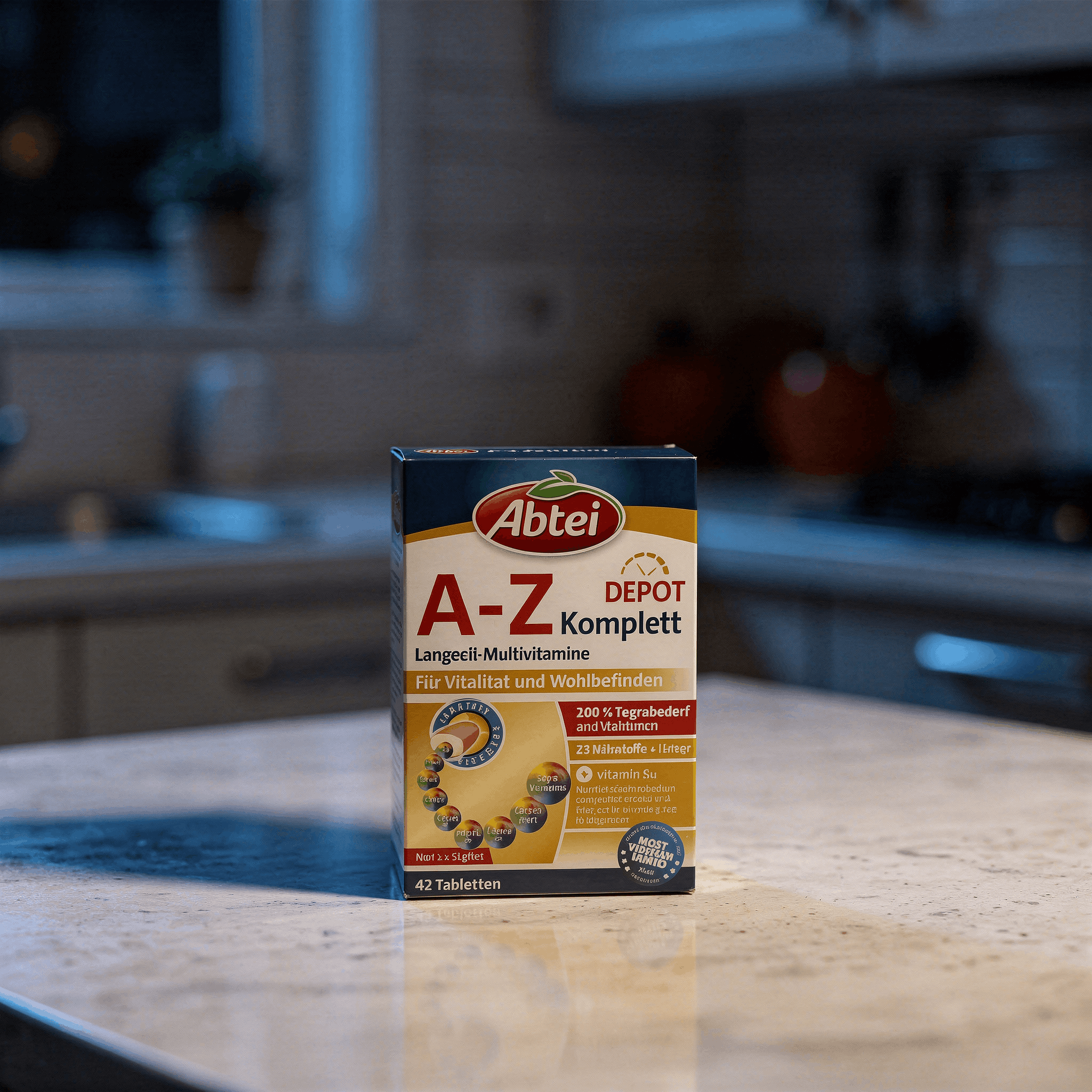 Abtei A‑Z Komplett Depot (42 Tabletten)